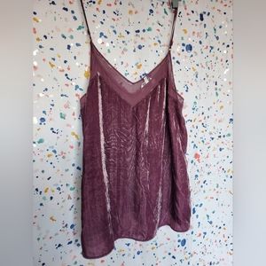 Lucky Brand Velvet top